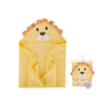 Luvable Lion Hooded Yellow Towel 7230