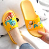 AFN Green Dino Yellow Slippers 3268