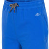4F Jet Royal Blue Knit Shorts with back pocket Fleece