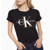 CK Foil Gold Black Tshirt 6193