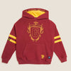 MS Greyfinder Embossed Logo Maroon Fleece Kangaroo Hoodie 10549