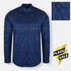 TT Camouflage Blue Casual Shirt 8111