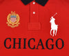 Men Big Pony Chicago Red Polo 6116