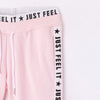 TRN Striped Just Feel It Pink Trousers #572