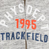 T&B Track field Grey Zipper Hoodie 479