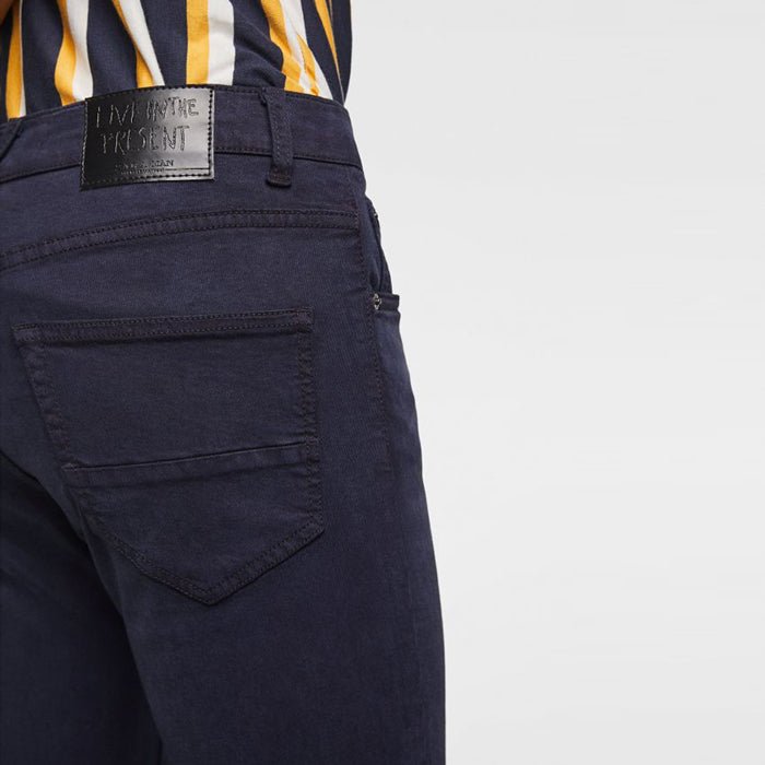 ZR Man Power Stretch Navy Blue Skinny Denim