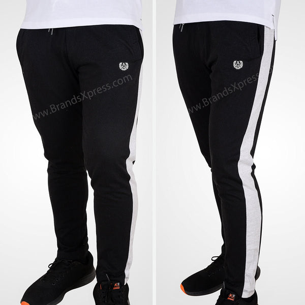 GAR Side Panel Dotted Cord Black Trouser 9367