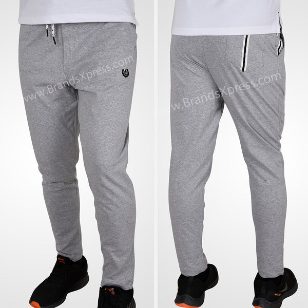 GAR Side Panel Dotted Cord Light Grey Trouser 9368