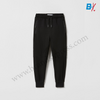 ZR Black Zips & Black Cord Black Trouser 10076