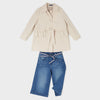 OM Jeans Shorts Palazzo with Beats 1018