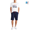 RL Team USA White T-Shirt 9288
