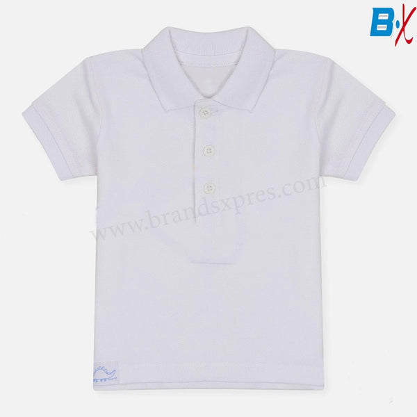 SFR Dino Patch White Polo 10732