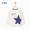 ZR You Are My Star White Ecru Sweatshirt 381