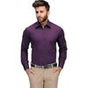 AL Slim Plain Purple Casual Shirt 8857